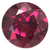 9ct Yellow Gold / Deep Pink Red Rhodolite Garnet