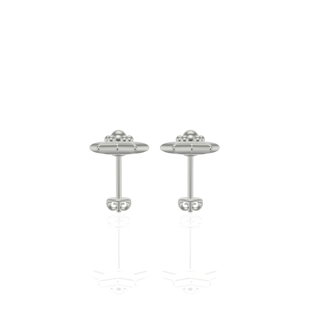 Little Star Studded Earrings  | Silver Studs