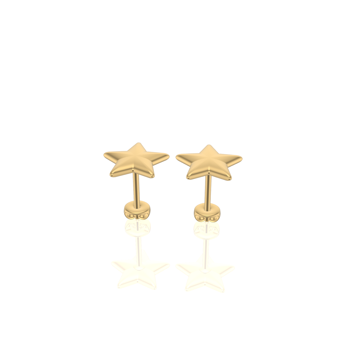 Little Star Earrings  | Gold Studs | Choose Your Metal