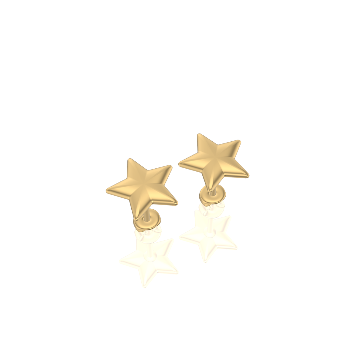 Little Star Earrings  | Gold Studs | Choose Your Metal