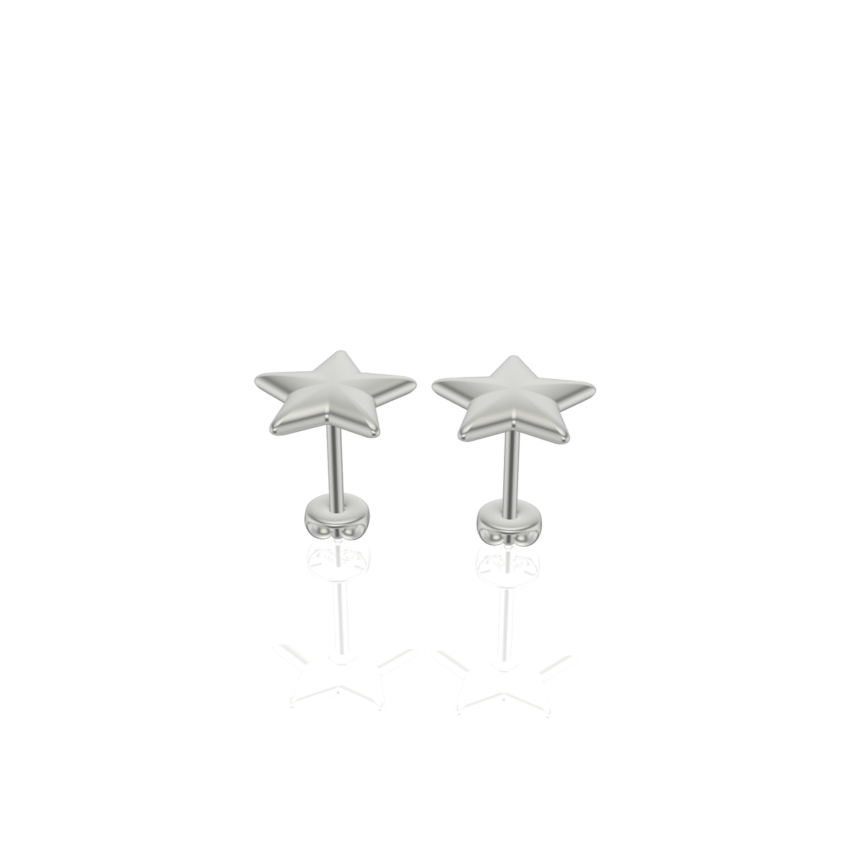 Little Star Earrings  | Silver Studs