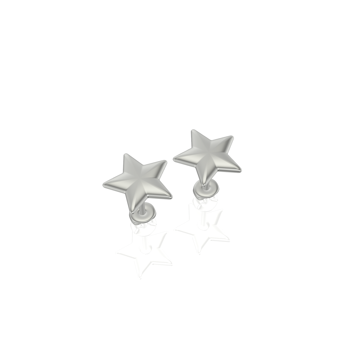 Little Star Earrings  | Silver Studs
